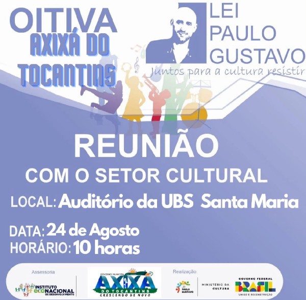 Reunião com setor cultural